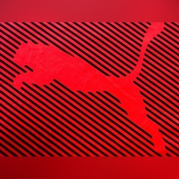 Puma Dri Fit Activewear Athletic Lightweight Breathable Short Sleeved Teen Shirt - Picture 3 of 3